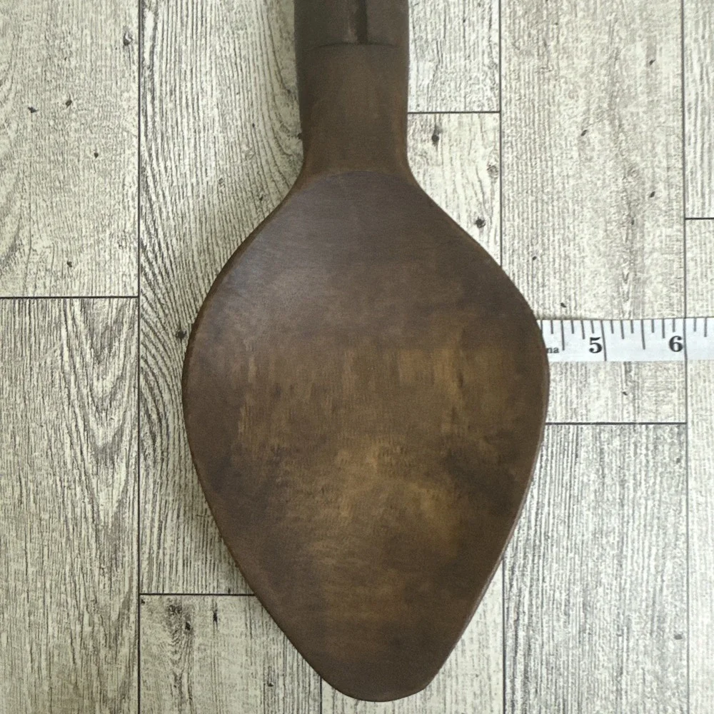 Vintage MCM Wall Hanging Large Wooden Spoon and‎ Fork Set Totem 12